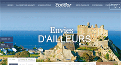Desktop Screenshot of condorferries.fr