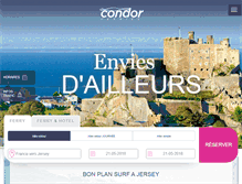 Tablet Screenshot of condorferries.fr